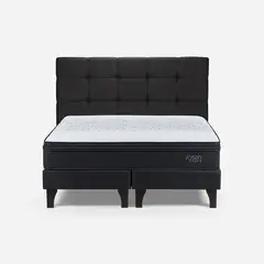ROSEN - Cama Europea Tempo 2 plazas /Muebles