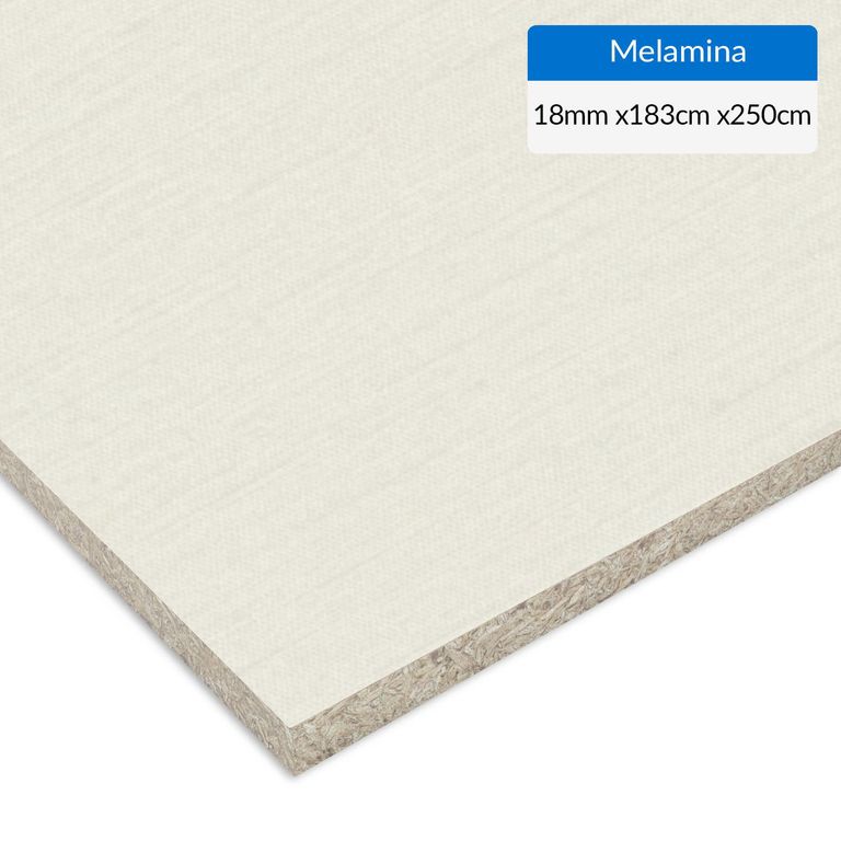 Melamina Crema 18 mm 183x250 cm