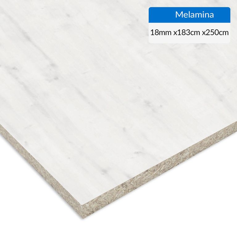 Melamina Crema 18 mm 183x250 cm