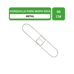 ALL CLEAN - Horquilla Para Mopa Seca 90 cm acero