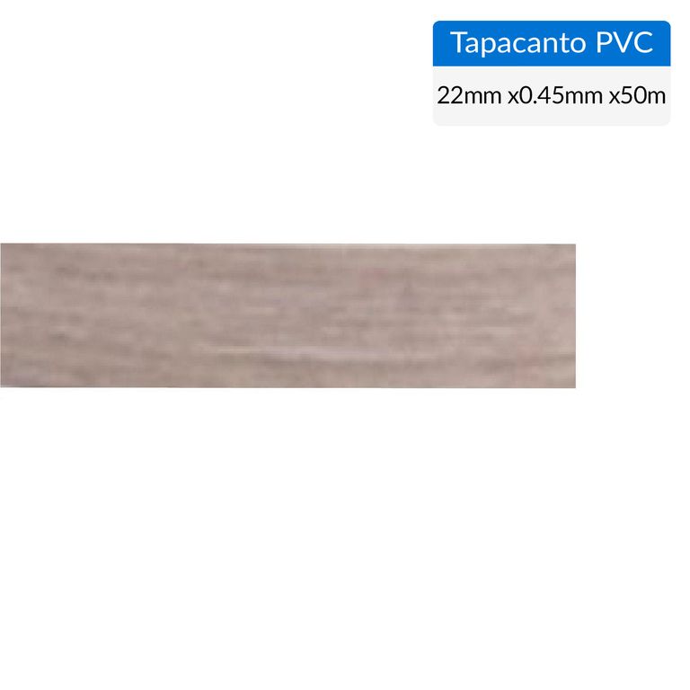 Tapacanto PVC Roble Provenzal 22x0,45mm ro 50 m