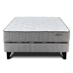 MANTAHUE - Cama 2 Plazas Europea Boreal Dos Beige