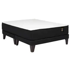 MANTAHUE - Cama 2 Plazas Europea Premium Marengo