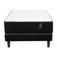 MANTAHUE - Cama 1.5 Plazas Europea Premium Marengo