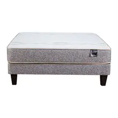 MANTAHUE - Cama 2 Plazas Europea M-1000 Gris