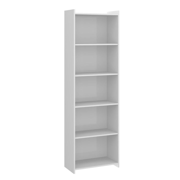 Estante Mónaco MDP 4 Nivel(es) 57x183x30 cm Blanco