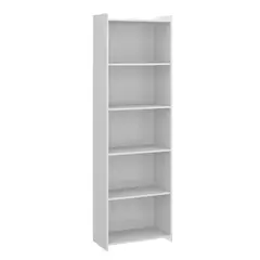 HOGA - Estante Mónaco MDP 4 Nivel(es) 57x183x30 cm Blanco