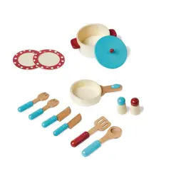 GAME POWER - Accesorios De Madera 13 Piezas