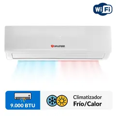 SPLENDID - Aire acondicionado split inverter 9000BTU frio/calor WIFI