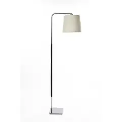 DISEÑO 3 - Lámpara de Pie Ele Cromo Gris/Plata 30x160 cm