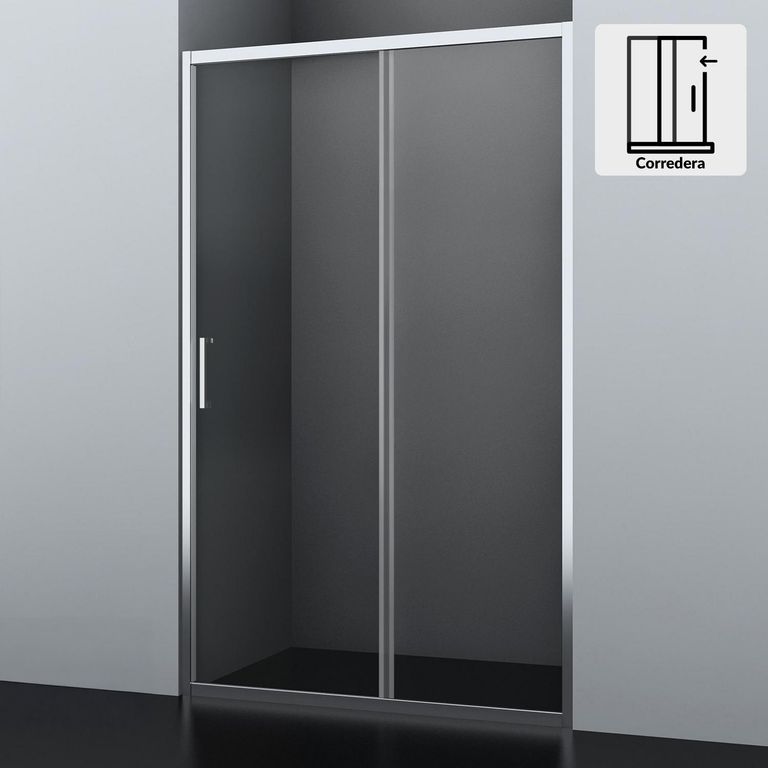 Mampara corredera frontal light 140x190 cm 6mm