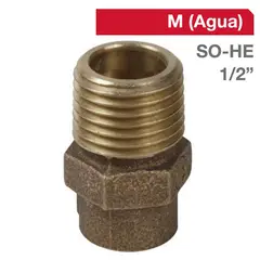 STRETTO - Terminal bronce so/he 1/2 1un