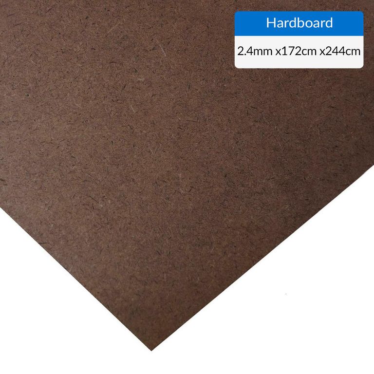 Hardboard Liso Café 2.4 mm 172x244 cm