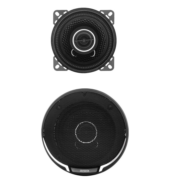 Parlantes de Auto 10 cm 150 Watts TAW-1022 Aiwa.