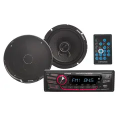 AIWA - Combo radio bluetooth + parlantes 16cm.