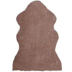 MASHINI - Alfombra Yagan 90x150 cm Poliéster Beige