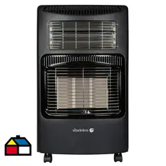 SINDELEN - Estufa a Gas 11 Kg Híbrida Gas SR-6300NG Negro