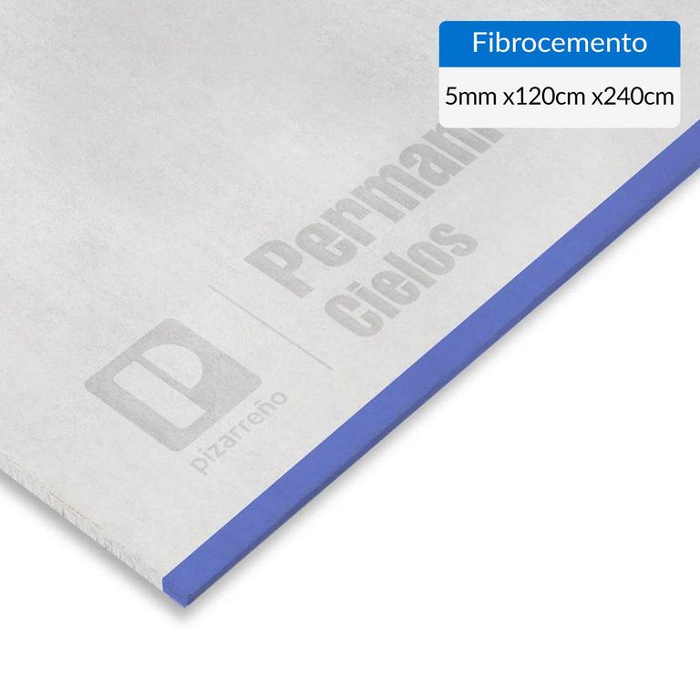 Fibrocemento Permanit 5 mm 120x240 cm