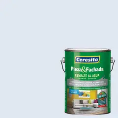 CERESITA - Esmalte al Agua Pieza y Fachada 1 galón(es) Satinado Celeste Blue Twinkle