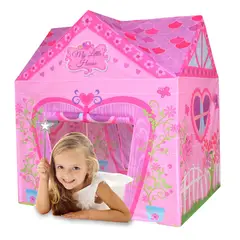 GAME POWER - Tienda Castillo 72x102x95 cm Rosado