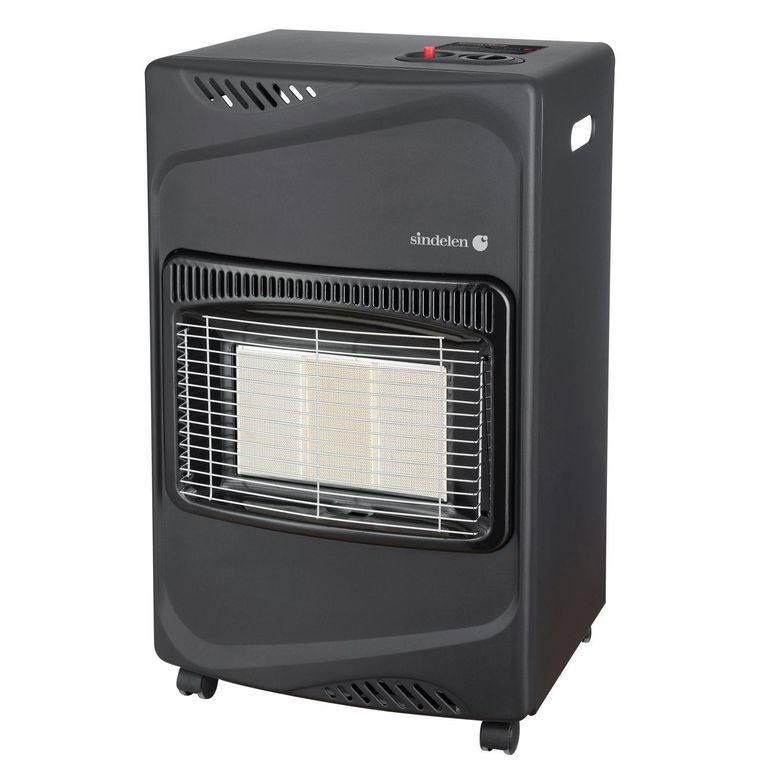Estufa a Gas 15 Kg Gas SR-6250NG Negro mate
