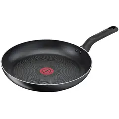 TEFAL - Sartén Antiadherente Aluminio Negro Super Cook