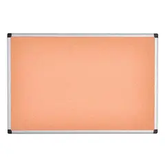 BI SILQUE - Pizarra corcho 90x60 marco aluminio bi-silque