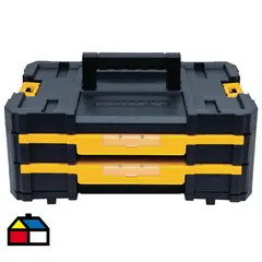 DEWALT - Caja de herramientas con doble organizador