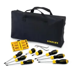 STANLEY - Juego de destornilladores 17 piezas