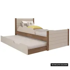 DECOCASA - Cama + cama auxiliar 1 plaza