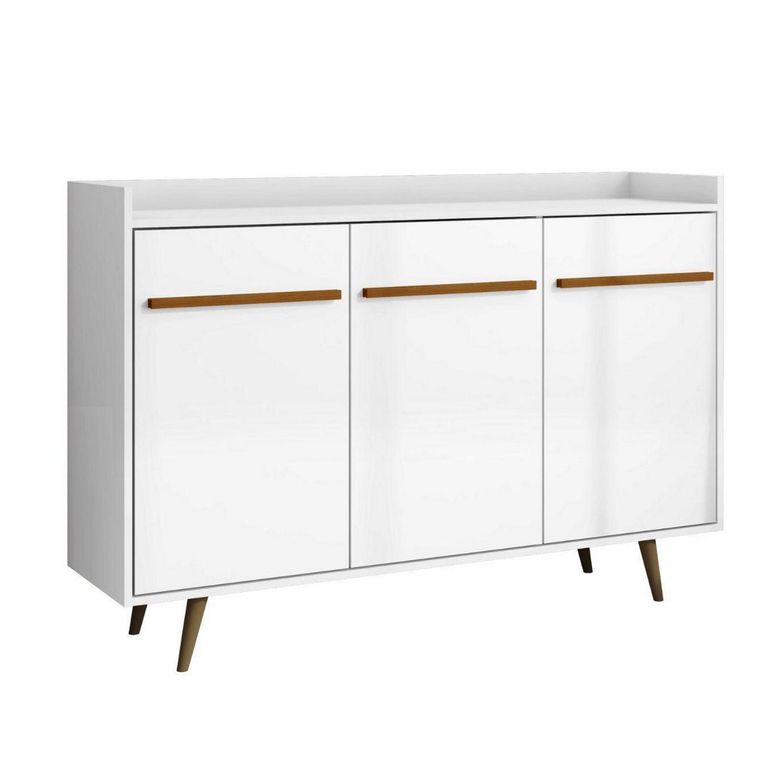 Aparador Buffet Bar Quartzo Blanco 97x135x37 cm
