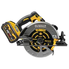 DEWALT - Sierra circular inalámbrica 7 1/4" 60V + 2 baterías