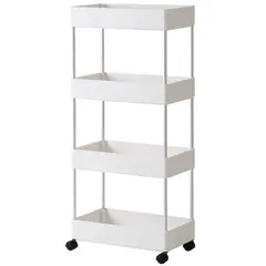 HB LEDS - Mueble Organizador para Baño o Cocina con Ruedas