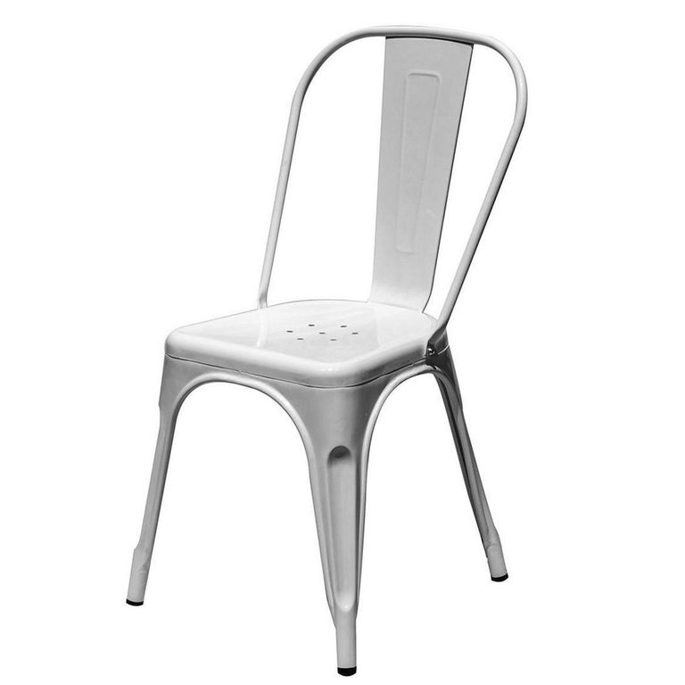 Silla Tolix Gris 83x44x44 cm