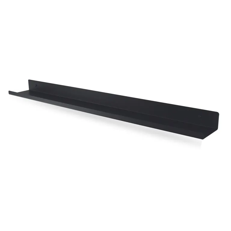 Repisa Spezia Acero 1 Nivel(es) 80x4.5x9.6 cm Negro