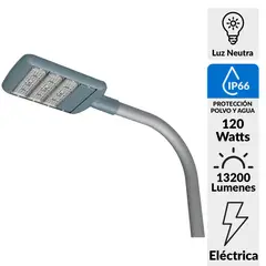 BYP - Luminaria pública basic 120 W 4000K