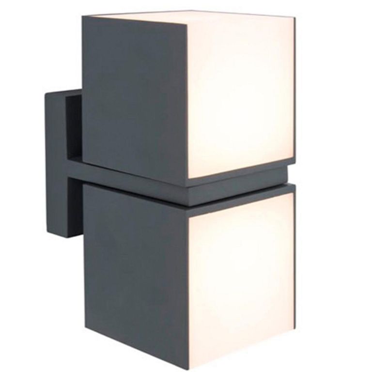 Apliqué Exterior Cuba 2 Luces 23 W 1000 lm Luz Cálida