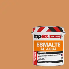 TOPEX - Esmalte al Agua 1 galón(es) Semibrillante Naranjo Damasco