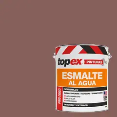 TOPEX - Esmalte al Agua Semibrillante 1 galón(es) Café