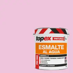 TOPEX - Esmalte al Agua 1 galón(es) Semibrillante Rosado