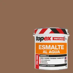 TOPEX - Esmalte al Agua Semibrillante 1 galón(es) Café