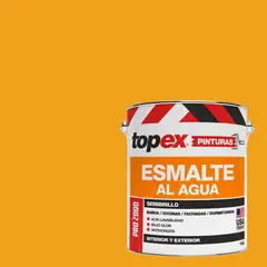 TOPEX - Esmalte al Agua Semibrillante 1 galón(es) Amarillo