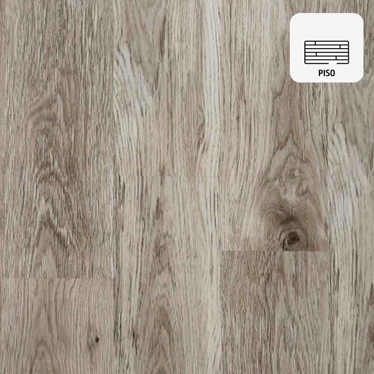 Piso Vinílico SPC 4 mm 18x122 cm OH8003-1D Rústico Haya 2.17 m2