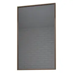 KLIPEN - Espejo Pared Forma Rectangular 60x100 cm Bronce Ebro