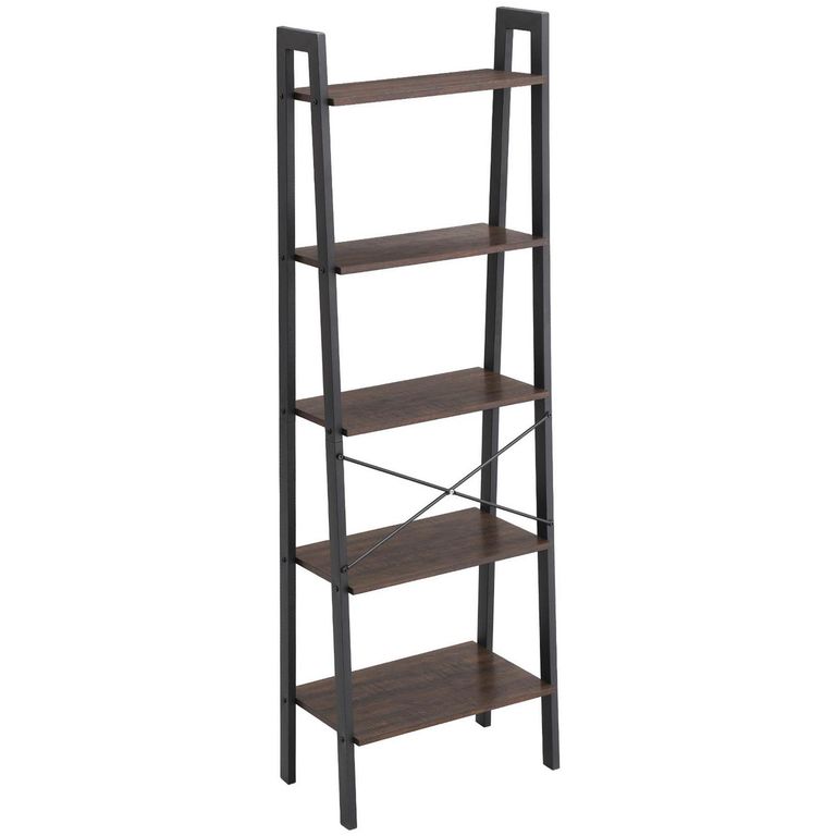 Estante MDF 5 Nivel(es) 32x172x56 cm Café