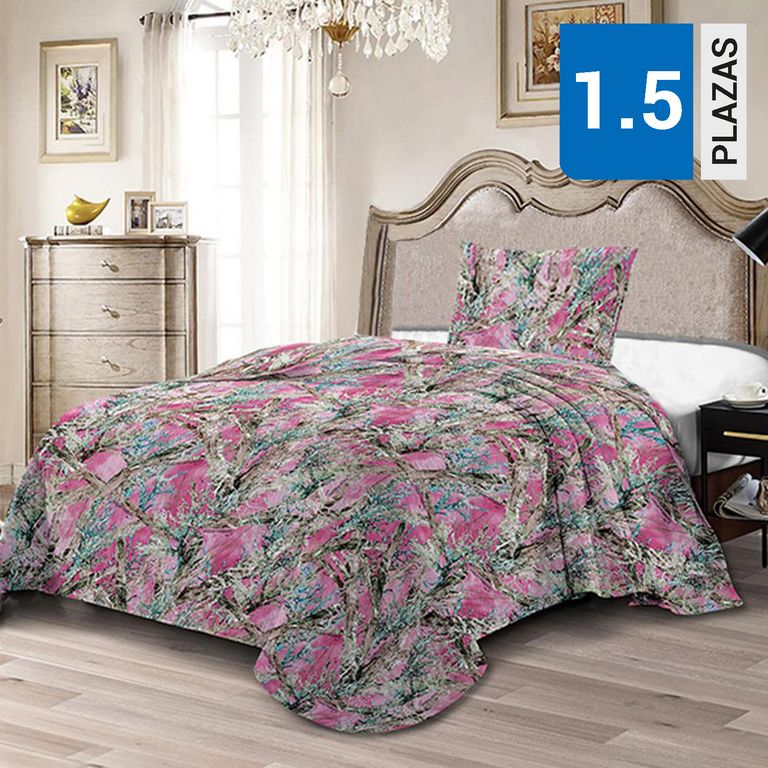 ILLUSIONS Cubrecama Quilt Multicolor