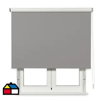 VIEWTEX - Cortina Roller Poliéster Gris