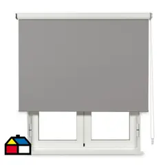 VIEWTEX - Cortina Roller Black Out Solpor Gris