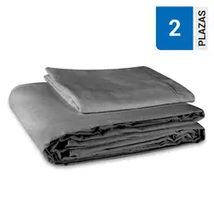 DIB - Funda de plumón linogris 2 plazas