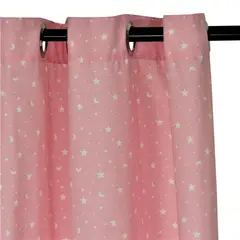 MASEL - Cortina Lona Española Estrellita140x225 cm